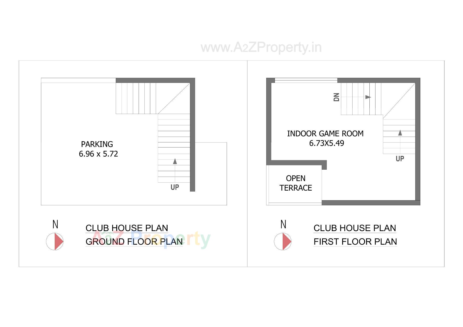 Layout of real estate project Rudraksh Nex located at Harni, Vadodara, Gujarat
