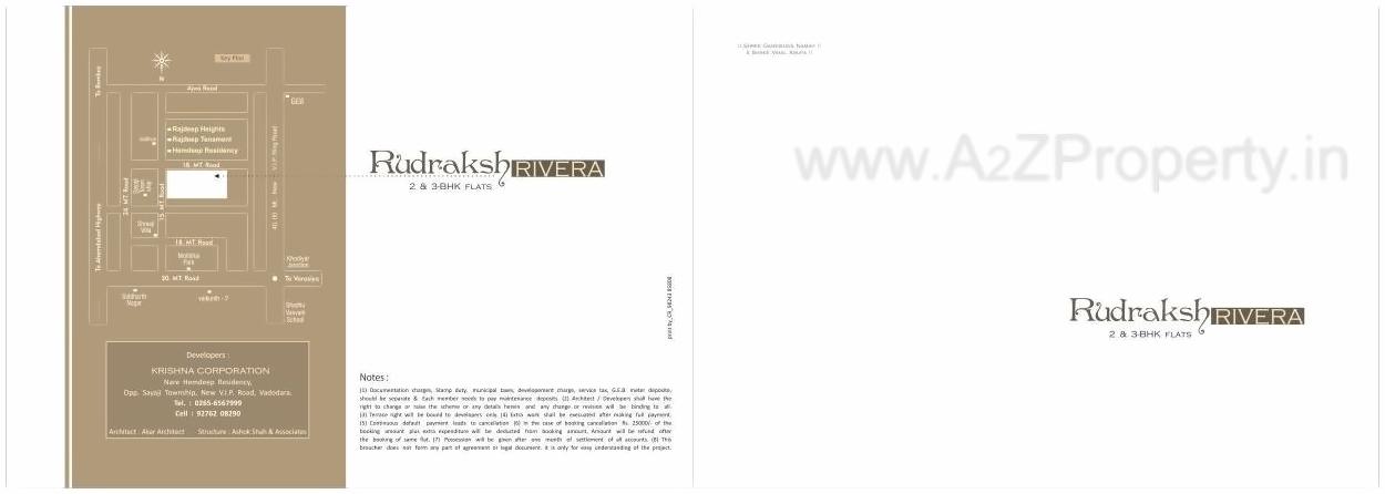  of real estate project Rudraksh Rivera located at Vadodara, Vadodara, Gujarat