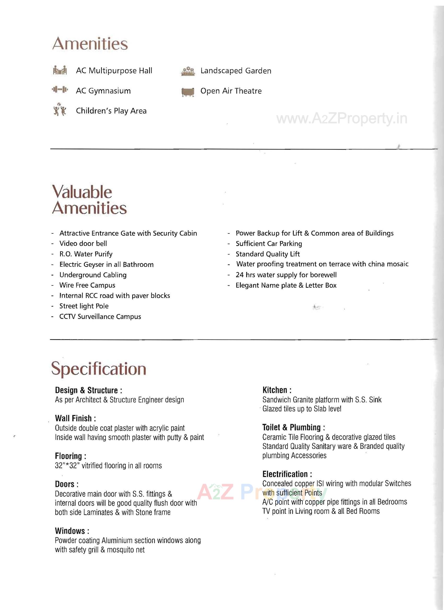  of real estate project Rudraksh Skyline located at Chhani, Vadodara, Gujarat