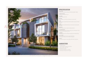 Elevation of real estate project Rudraksh Villa located at Chhani, Vadodara, Gujarat