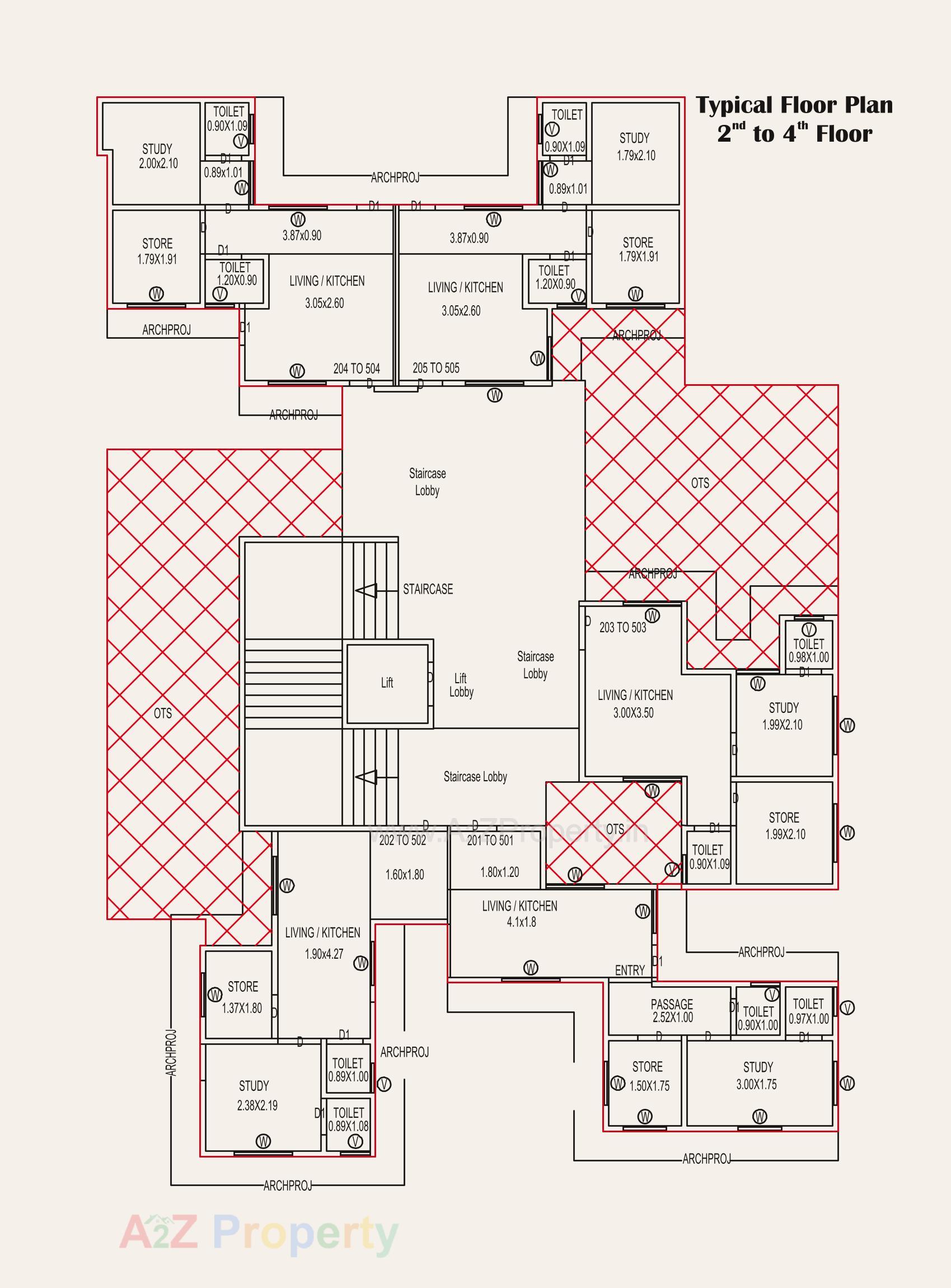 Layout of real estate project Runmukteshwar Residency located at Kasba, Vadodara, Gujarat
