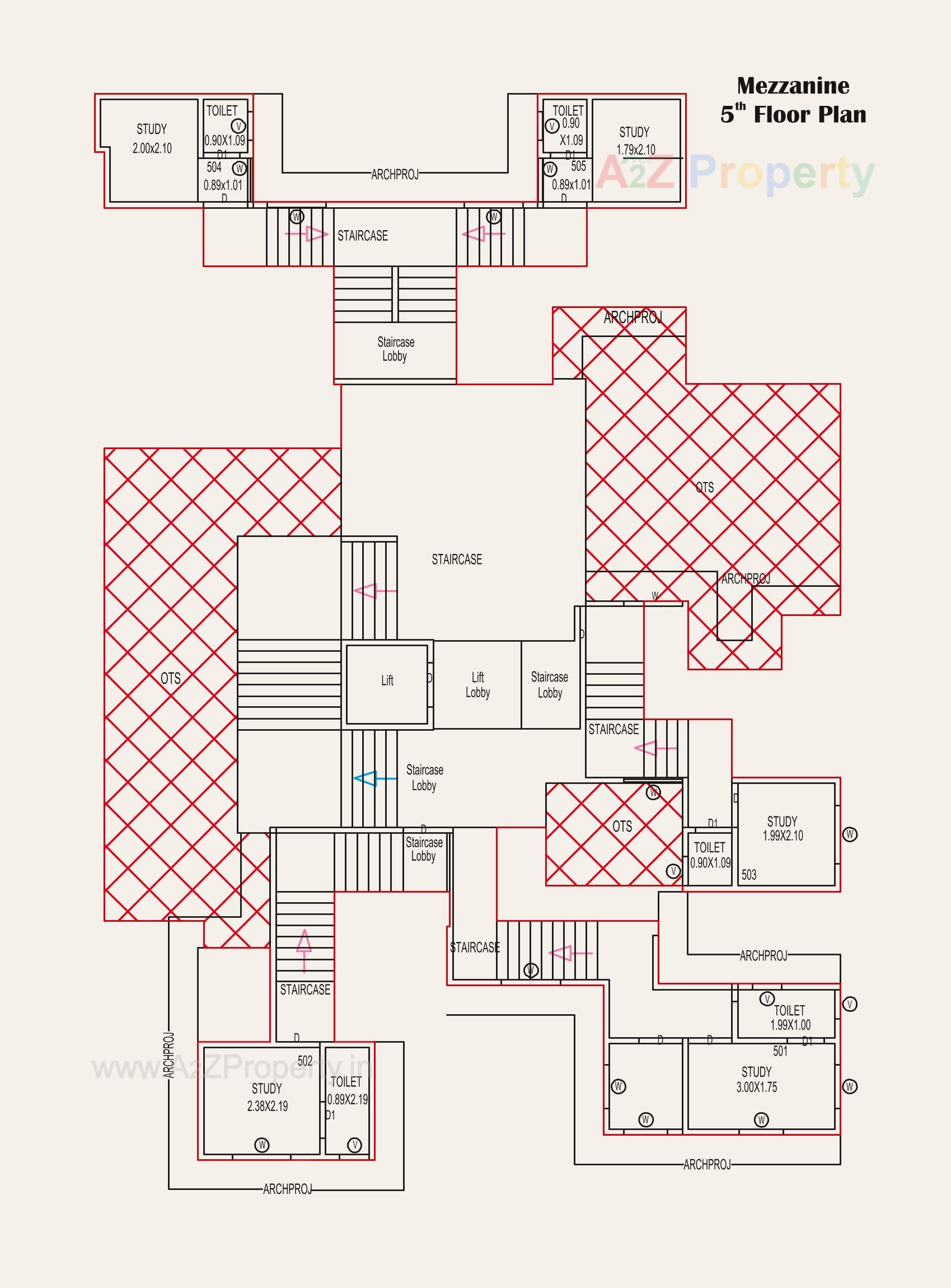 Layout of real estate project Runmukteshwar Residency located at Kasba, Vadodara, Gujarat