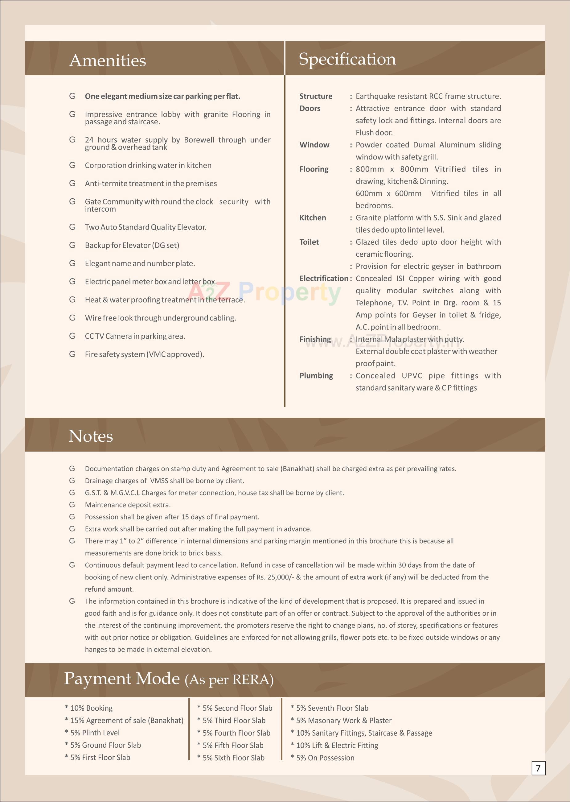  of real estate project Rutu Orchid located at Vadodara, Vadodara, Gujarat