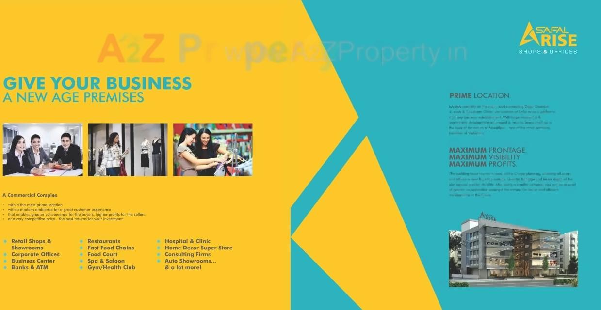  of real estate project Safal Arise located at Manjalpur, Vadodara, Gujarat