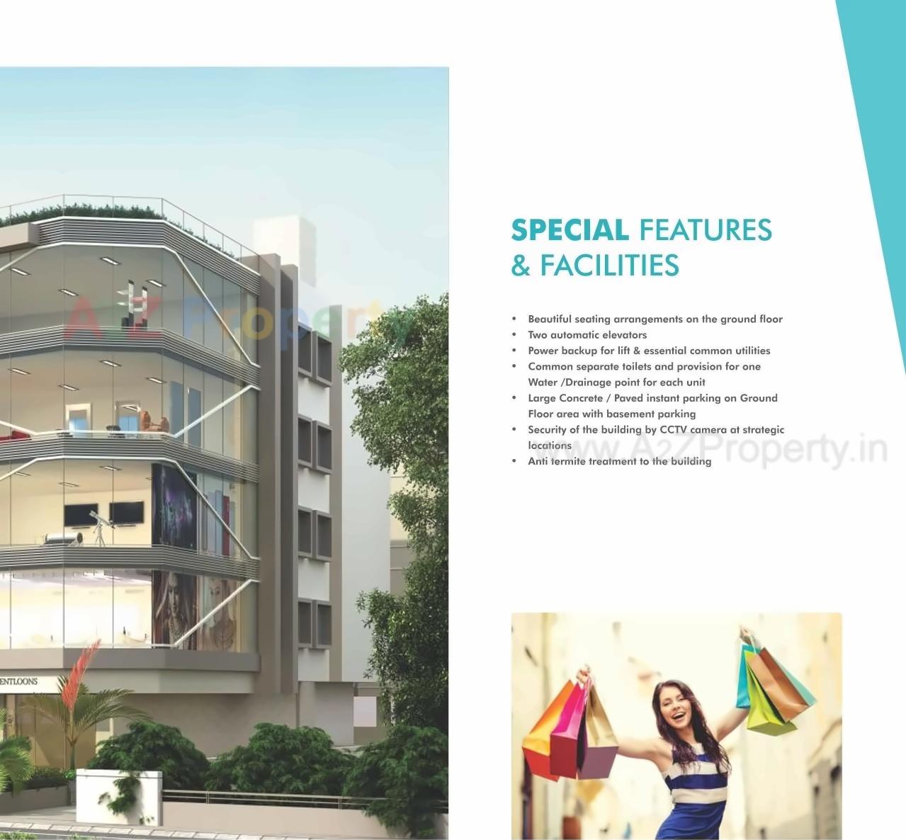 3D Elevation of real estate project Safal Arise located at Manjalpur, Vadodara, Gujarat