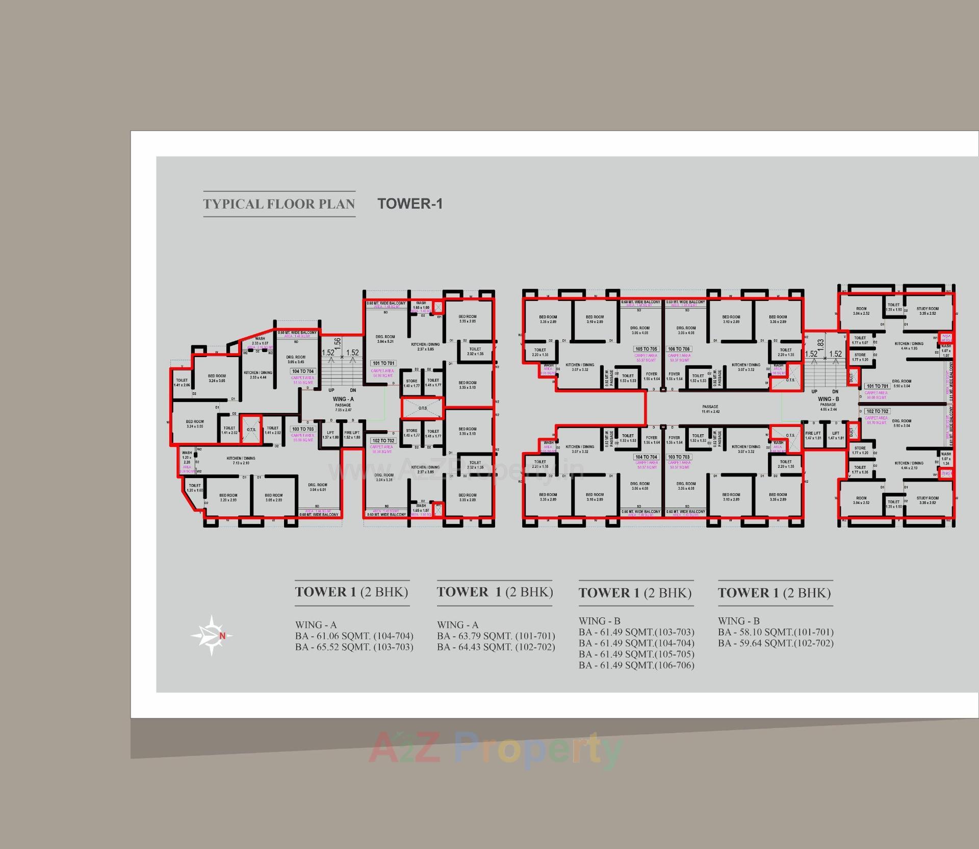 Layout of real estate project Safal Vihaan located at Danteshwar, Vadodara, Gujarat