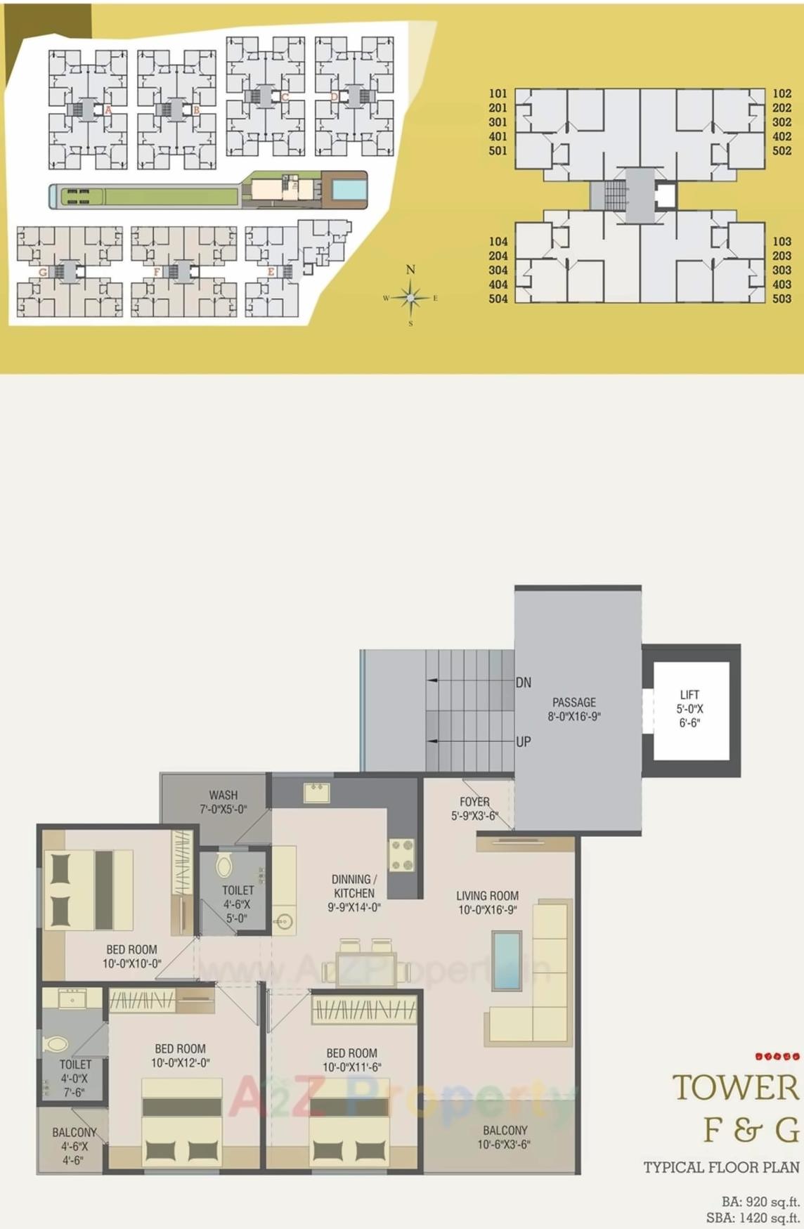 Layout of real estate project Safalaya Bliss located at Kalali, Vadodara, Gujarat