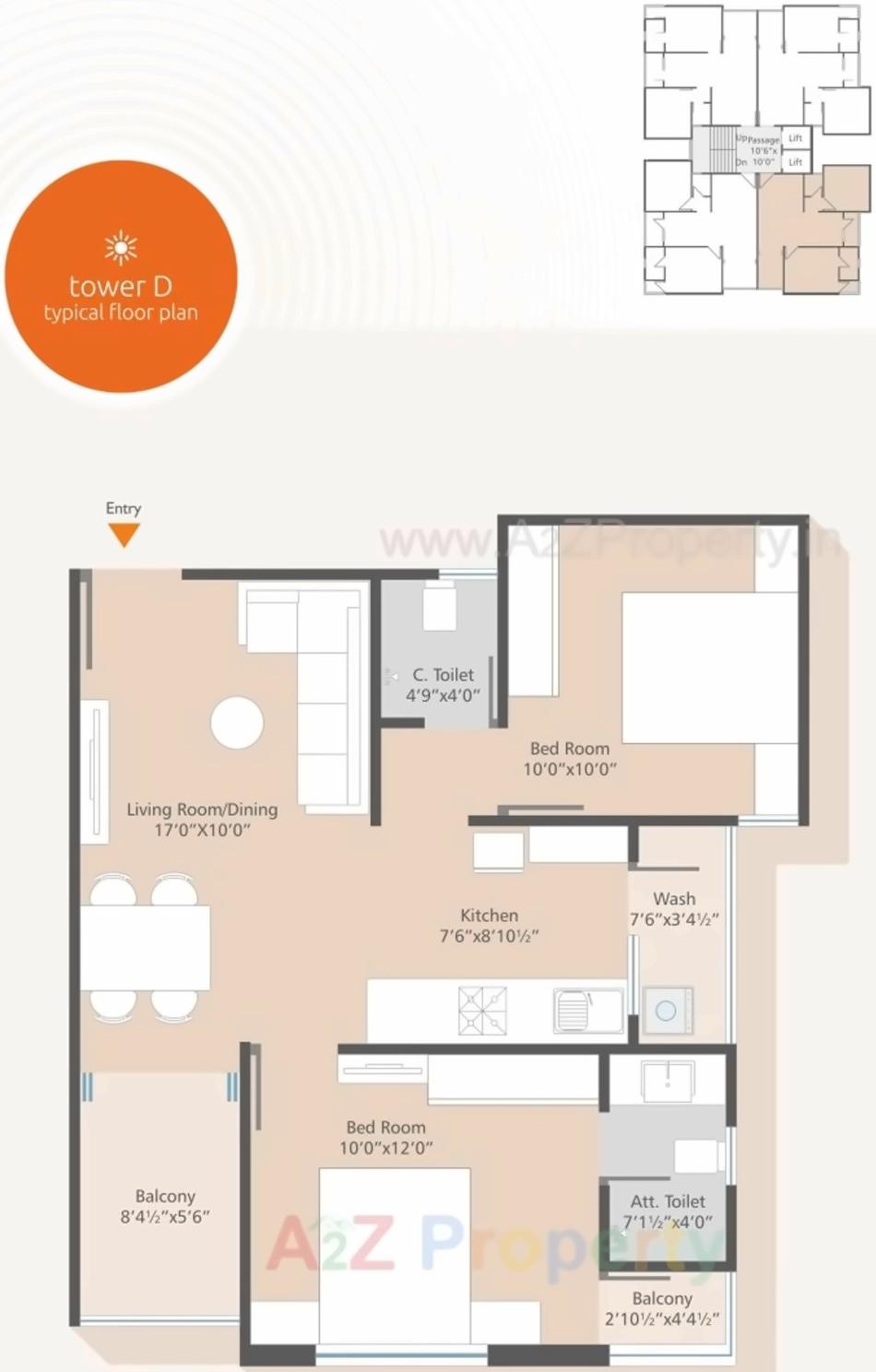 Layout of real estate project Safalya Rise located at Kalali, Vadodara, Gujarat