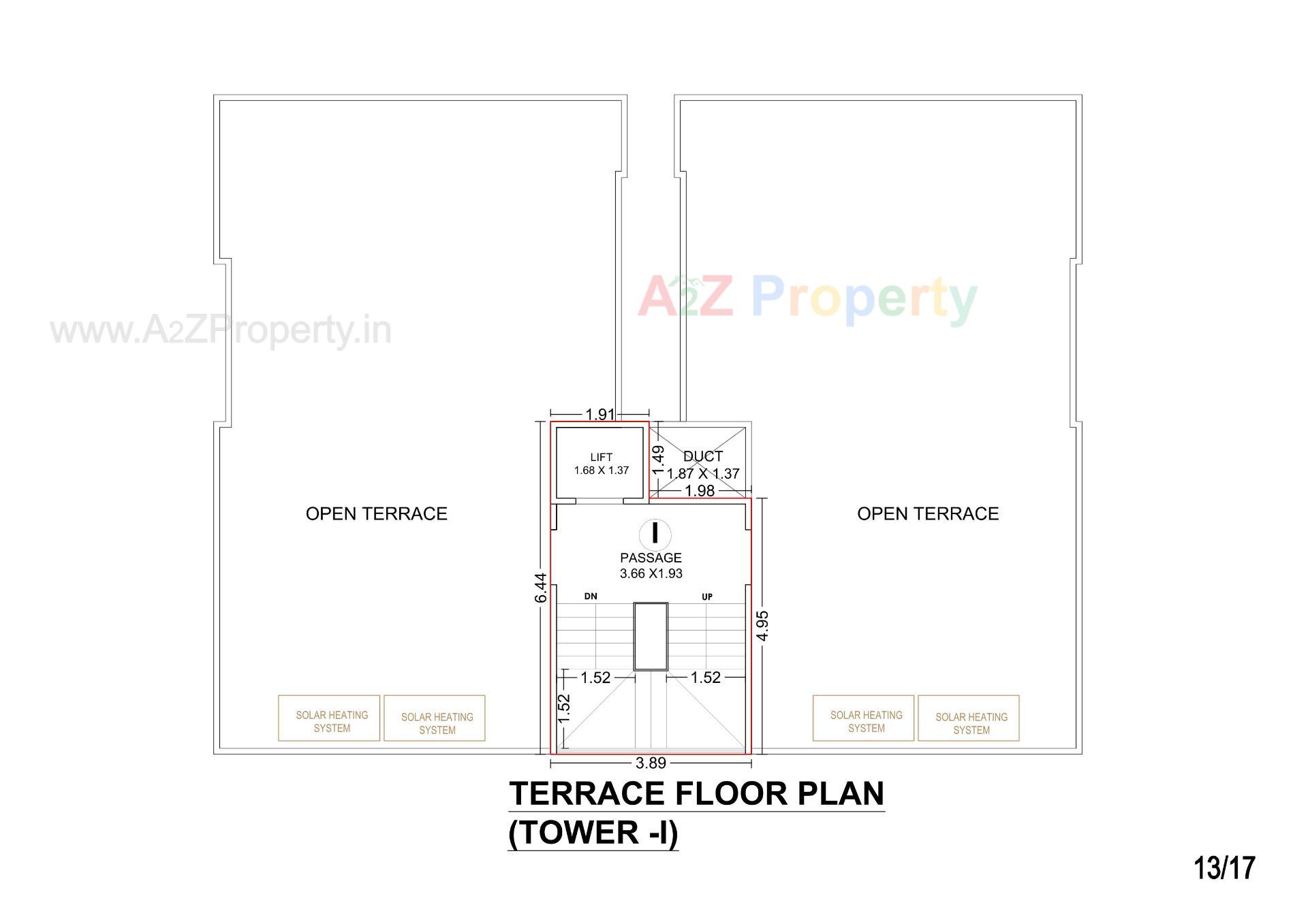 Layout of real estate project Sahaj Florencia located at Jambuva, Vadodara, Gujarat