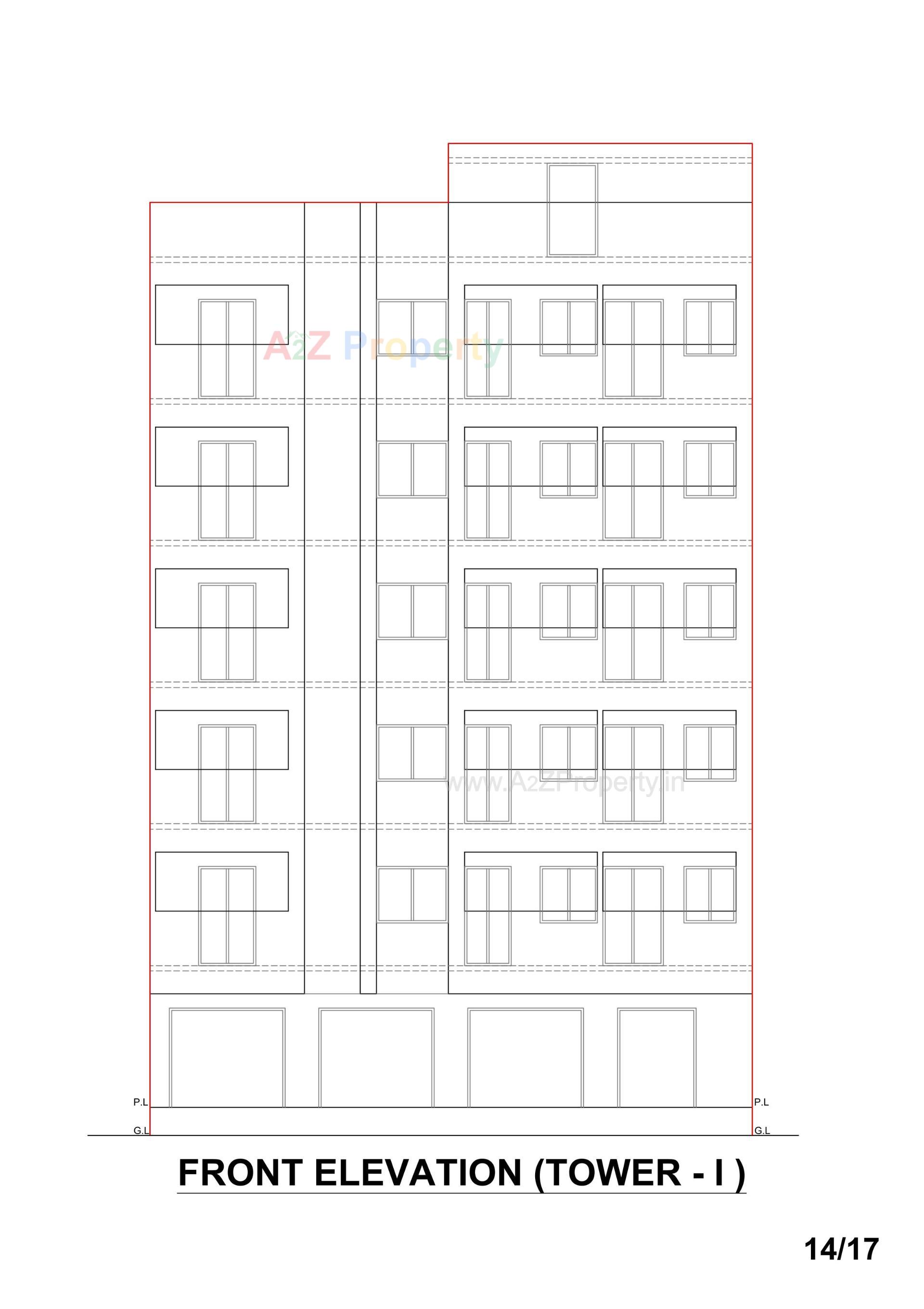 Layout of real estate project Sahaj Florencia located at Jambuva, Vadodara, Gujarat