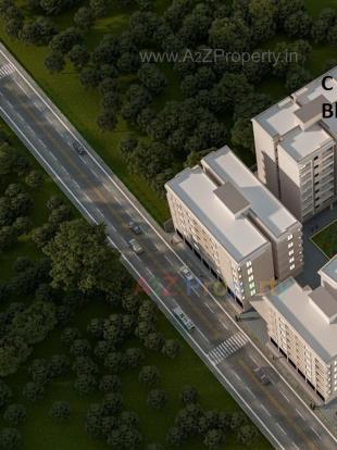 Elevation of real estate project Sahaj Florencia located at Jambuva, Vadodara, Gujarat