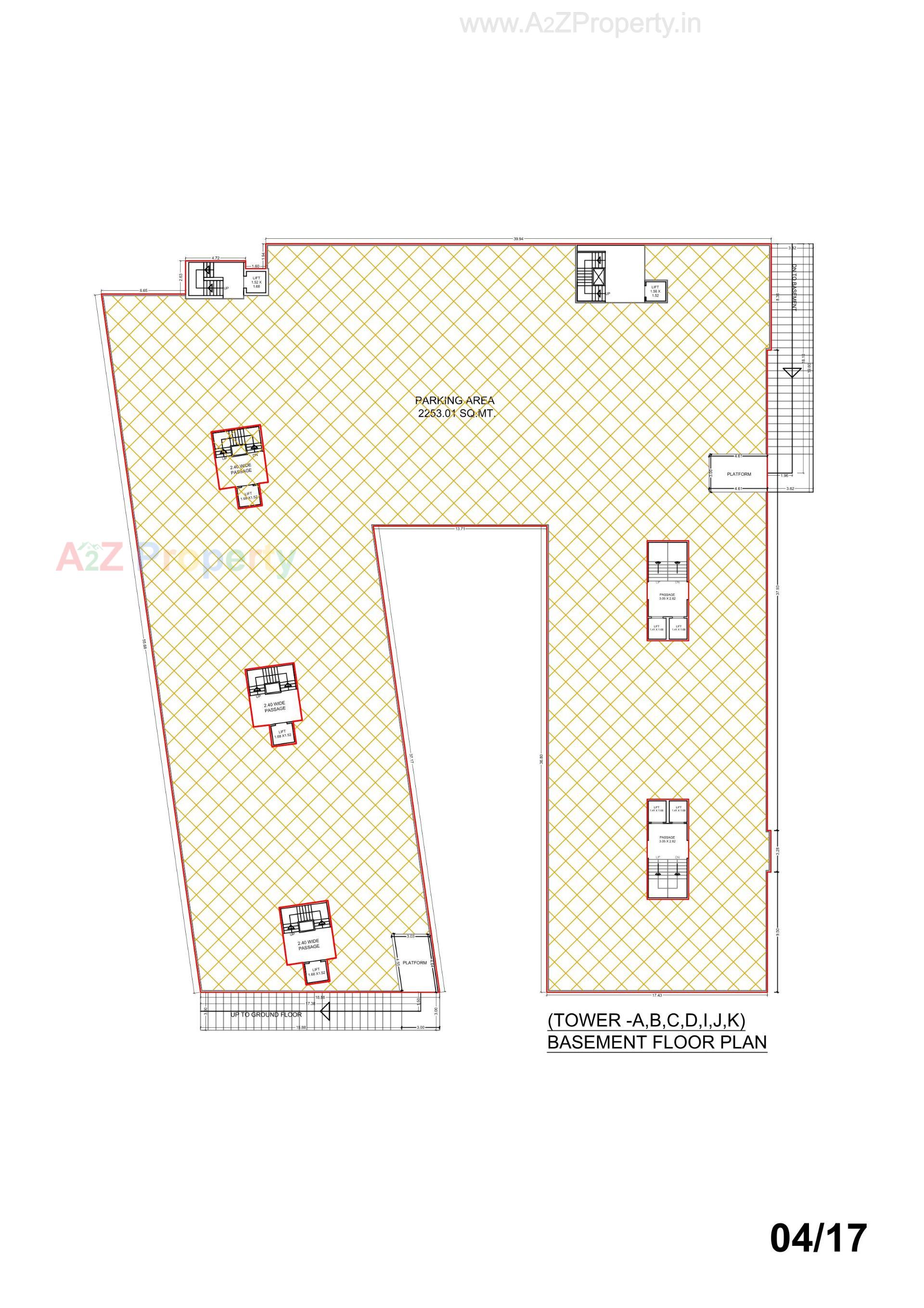 Layout of real estate project Sahaj Florencia located at Jambuva, Vadodara, Gujarat