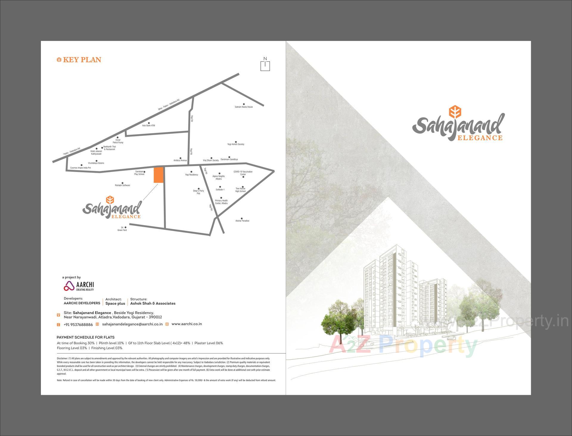  of real estate project Sahajanand Elegance located at Atladra, Vadodara, Gujarat