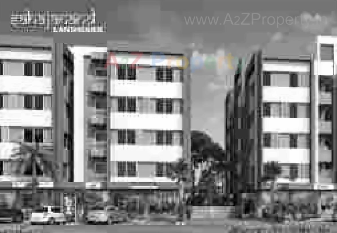 3D Elevation of real estate project Sahajanand Landmark located at Sayajipura, Vadodara, Gujarat