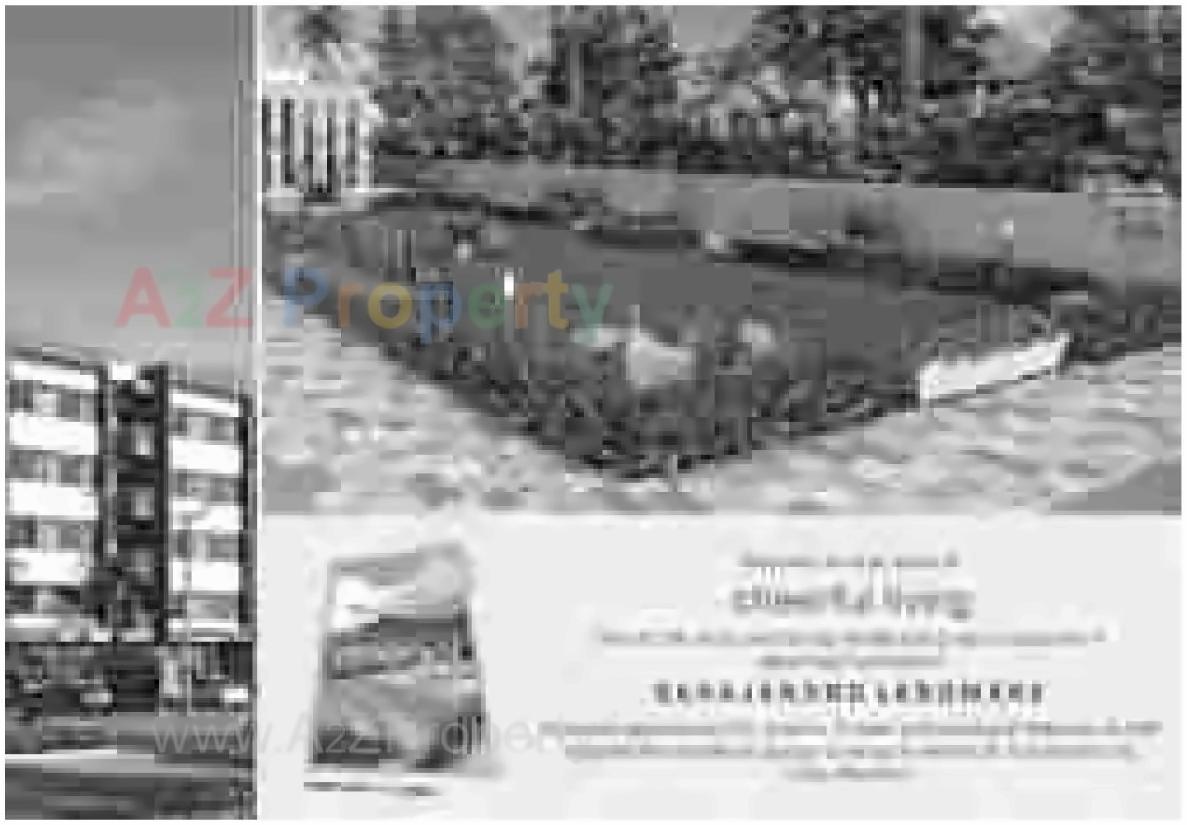 3D Elevation of real estate project Sahajanand Landmark located at Sayajipura, Vadodara, Gujarat