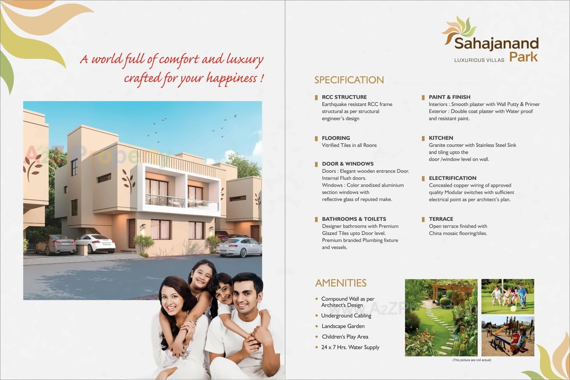 of real estate project Sahajanand Park located at Vadodara, Vadodara, Gujarat