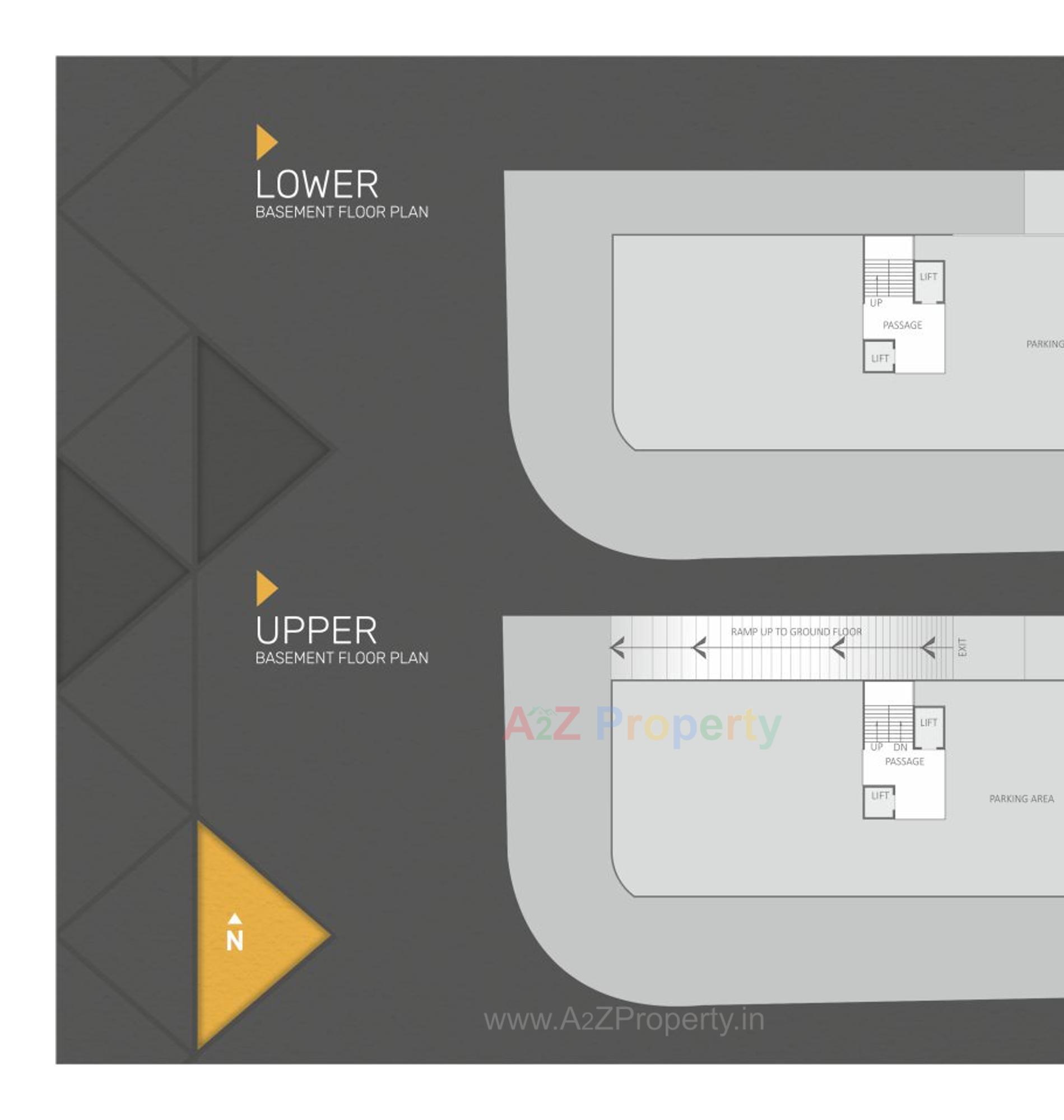 Layout of real estate project Sahyog Space located at Gotri, Vadodara, Gujarat
