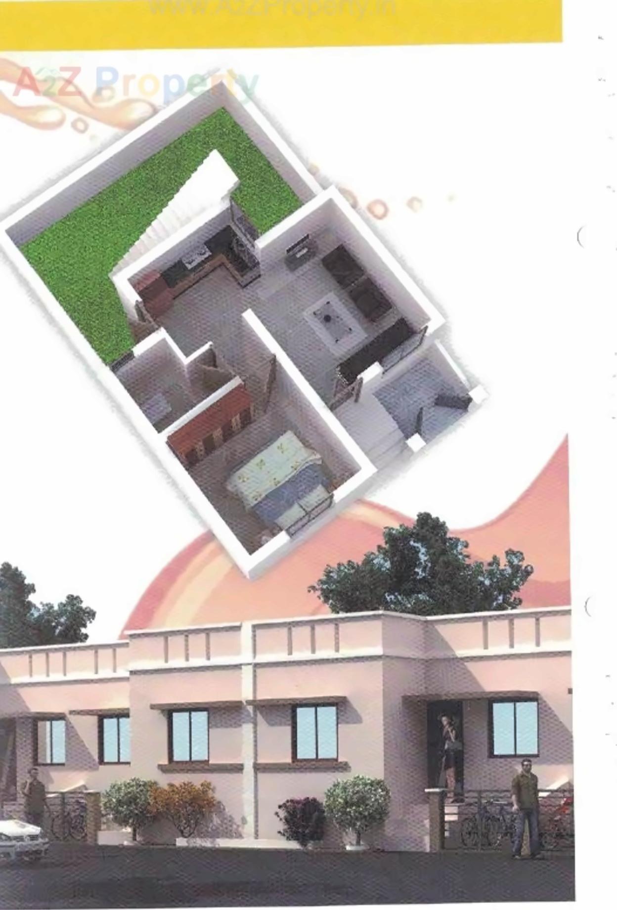 3D Elevation of real estate project Sai Anant located at Makarpura, Vadodara, Gujarat