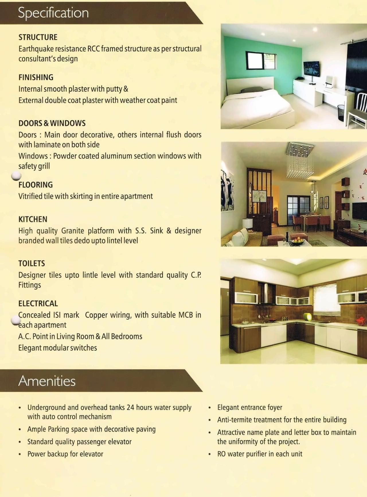  of real estate project Sai Pancham located at Manjalpur, Vadodara, Gujarat