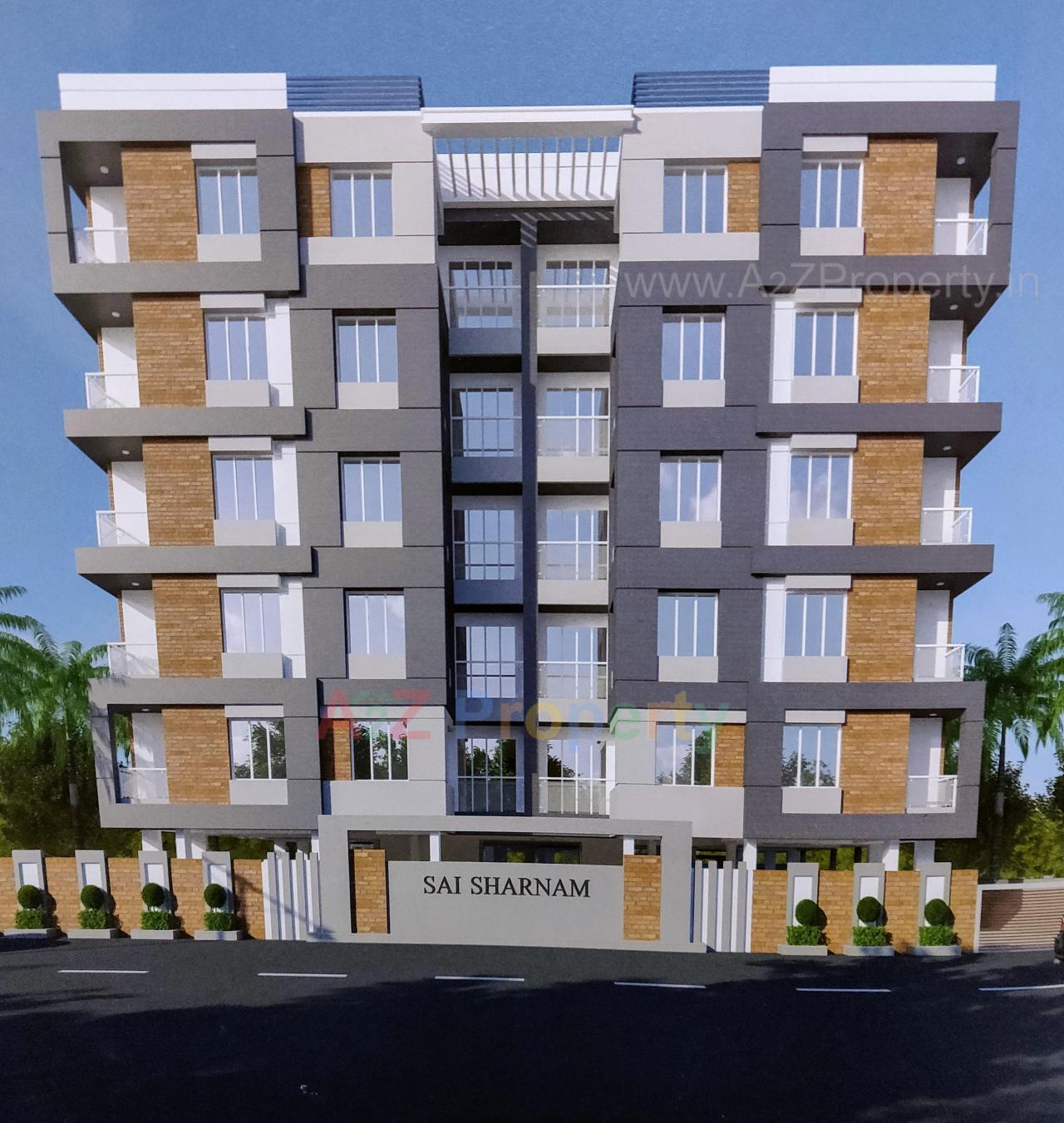 3D Elevation of real estate project Sai Sharnam located at Tandalaja, Vadodara, Gujarat