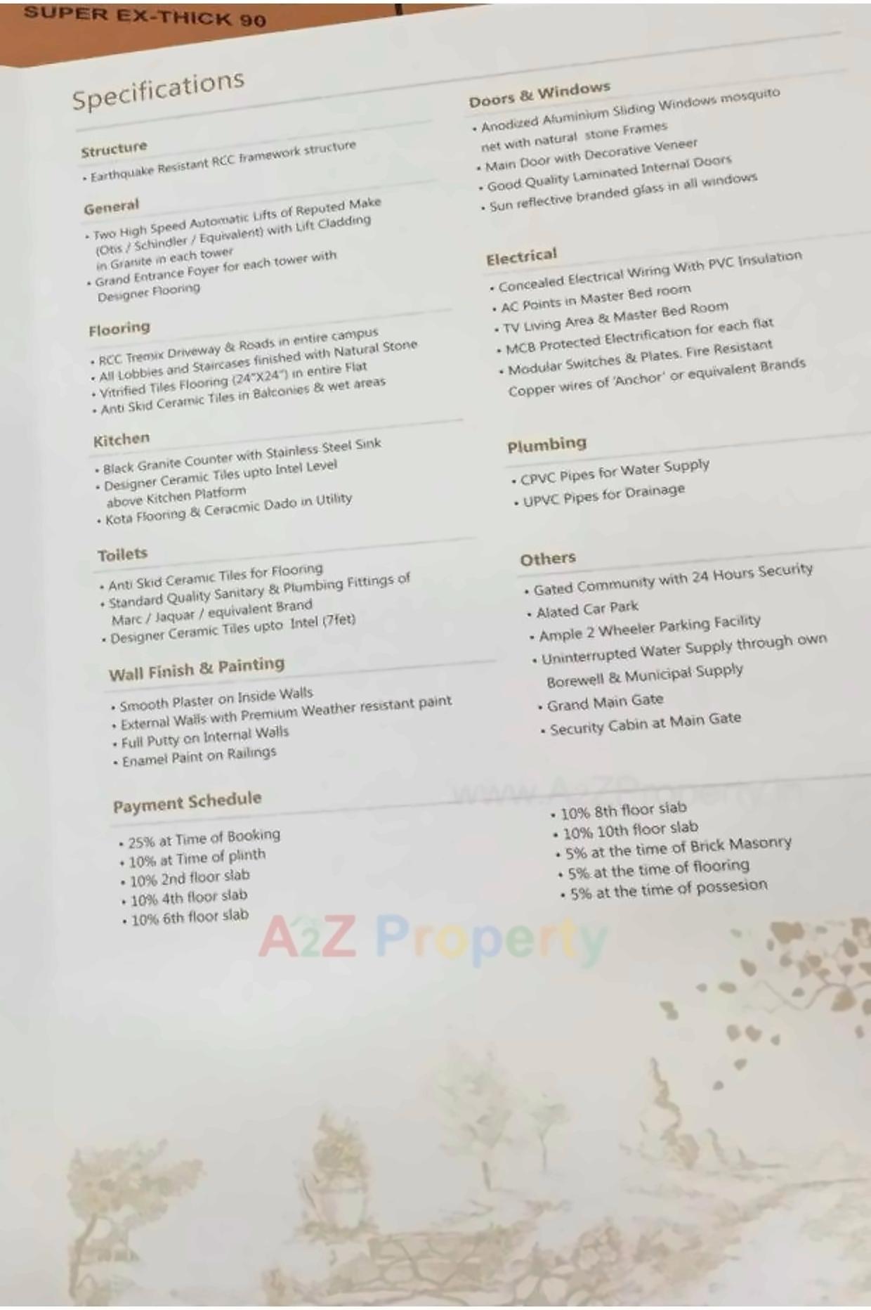 Project Specifications