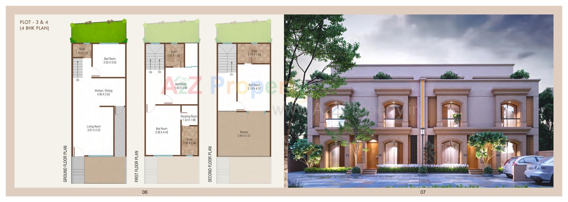  of real estate project Sai Solance located at Bhayli, Vadodara, Gujarat