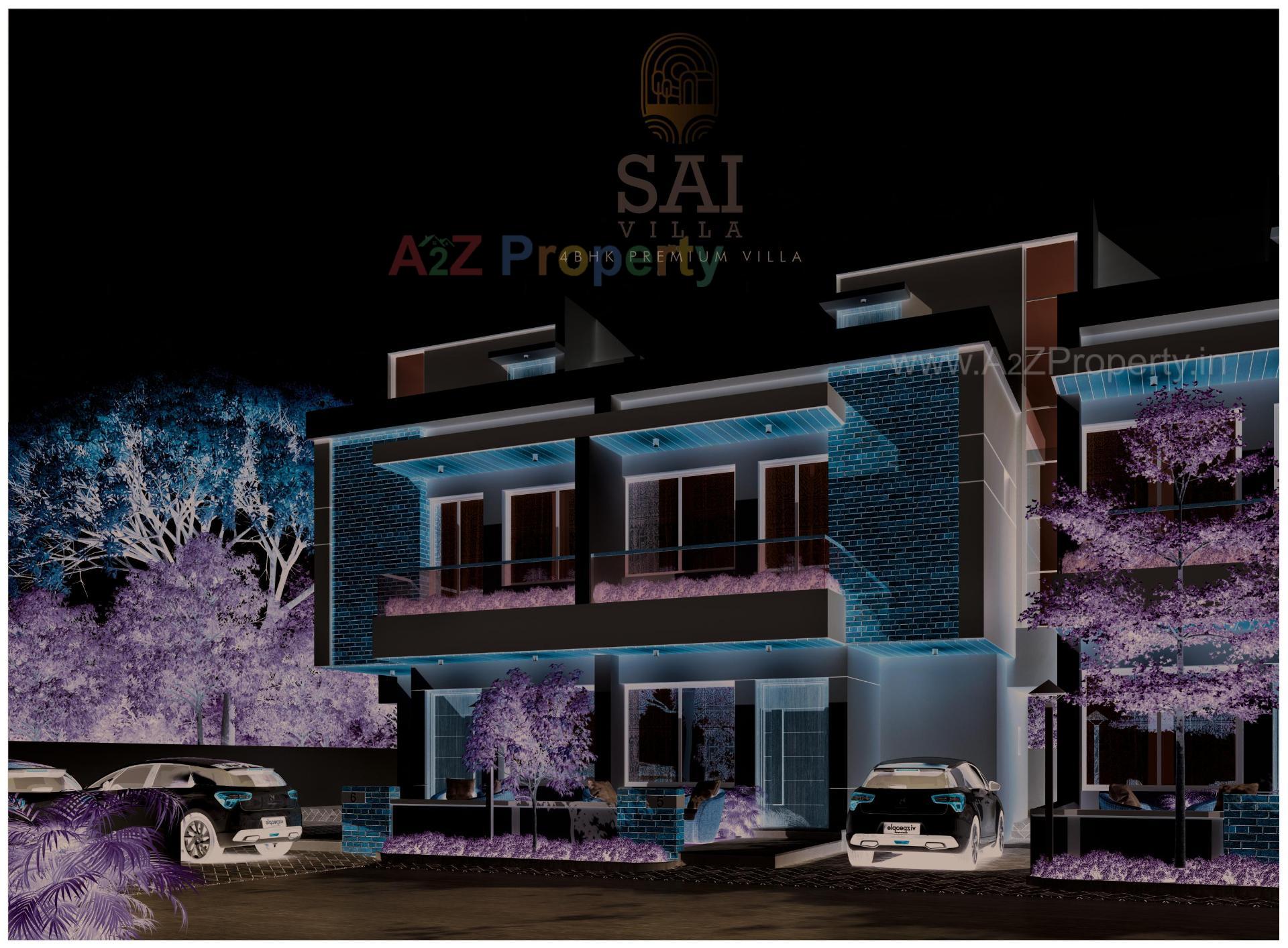 3D Elevation of real estate project Sai Villa located at Vemali, Vadodara, Gujarat