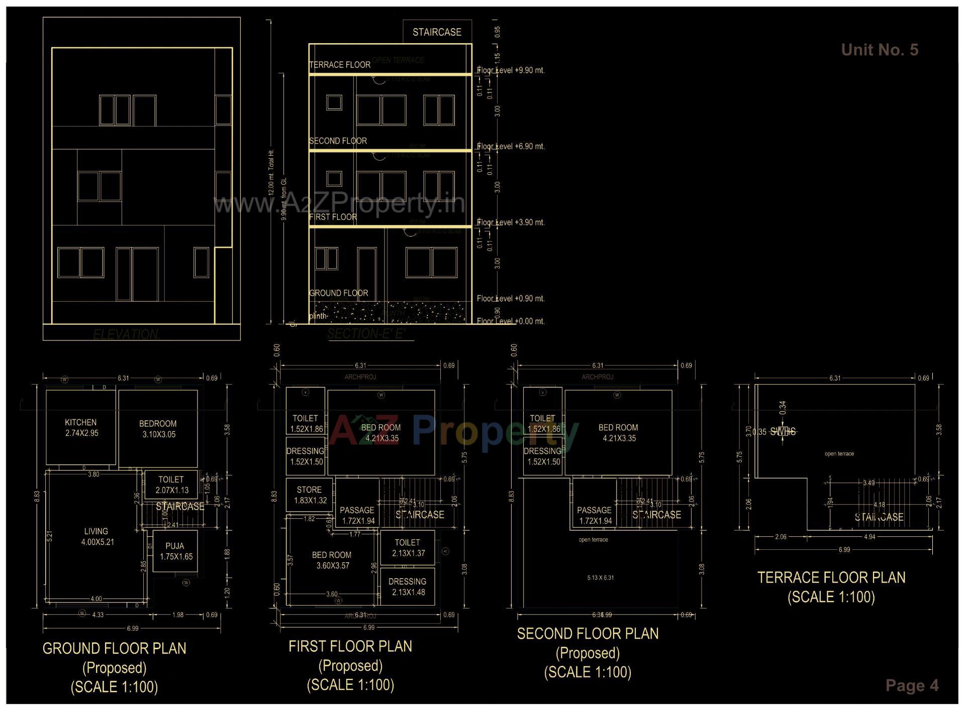  of real estate project Sai Villa located at Vemali, Vadodara, Gujarat