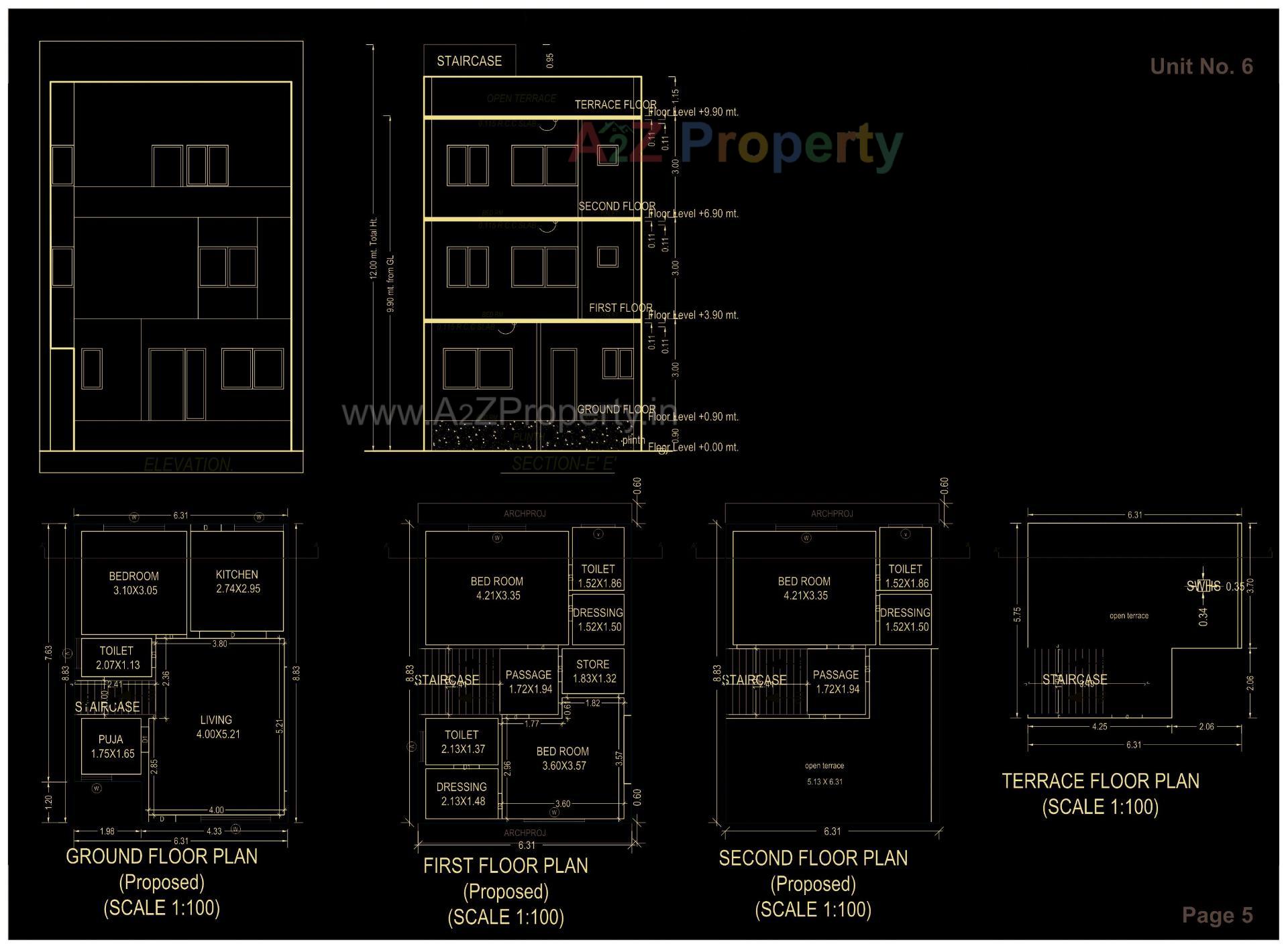  of real estate project Sai Villa located at Vemali, Vadodara, Gujarat