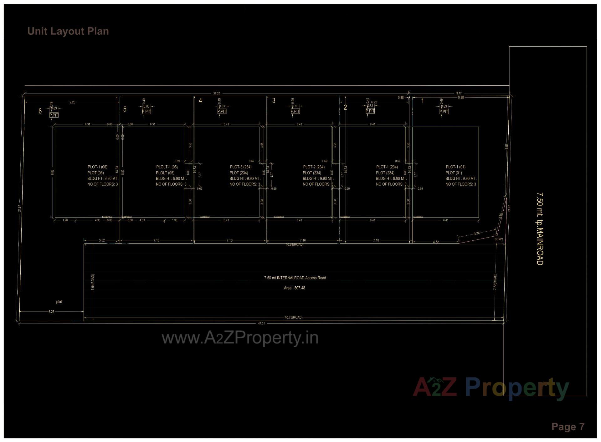  of real estate project Sai Villa located at Vemali, Vadodara, Gujarat