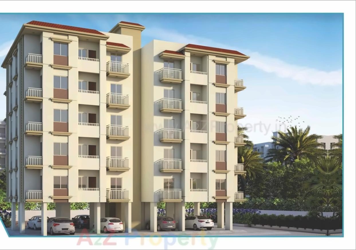 3D Elevation of real estate project Saket located at Savad, Vadodara, Gujarat
