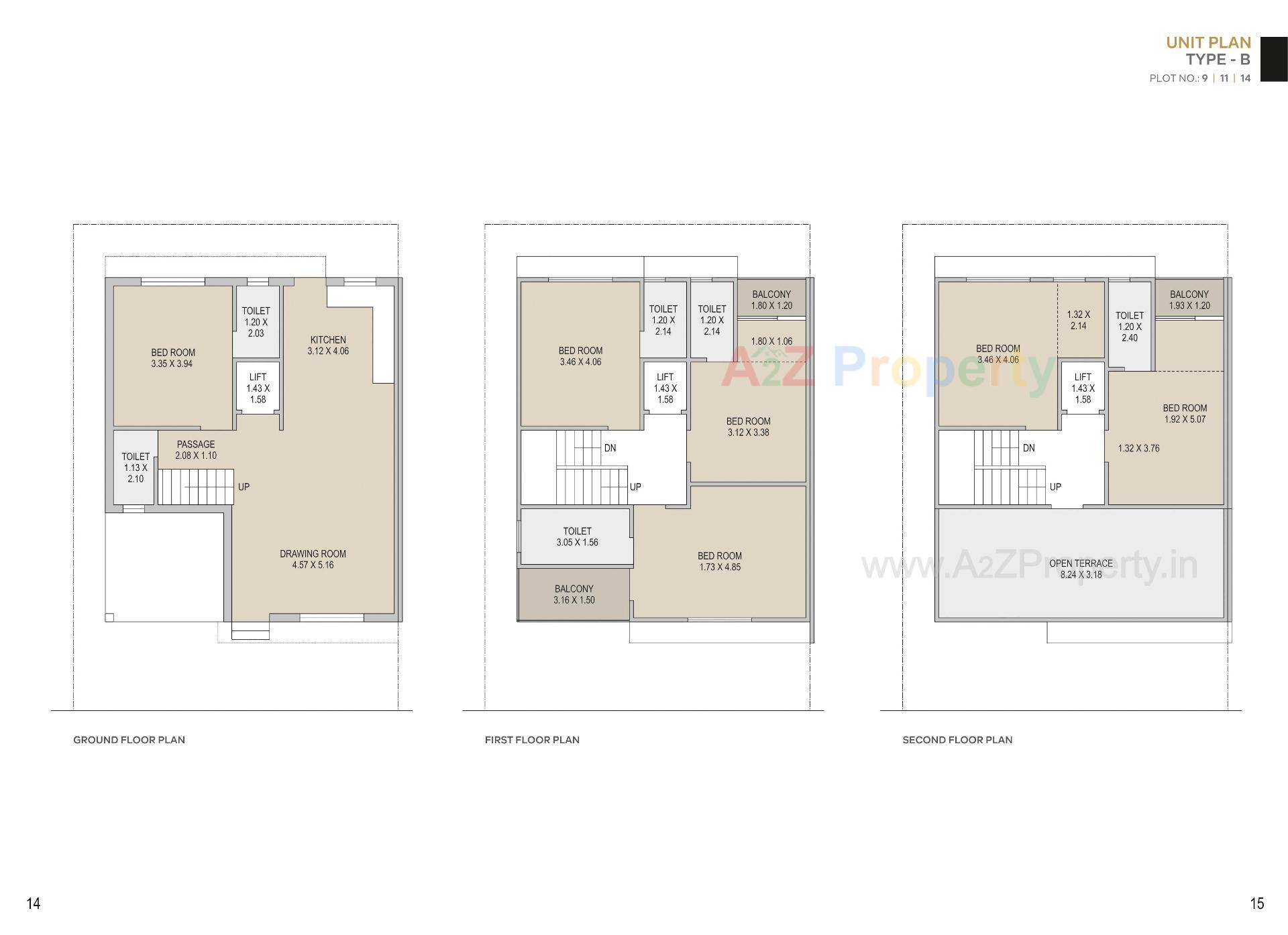 Layout of real estate project Saket located at Harni, Vadodara, Gujarat