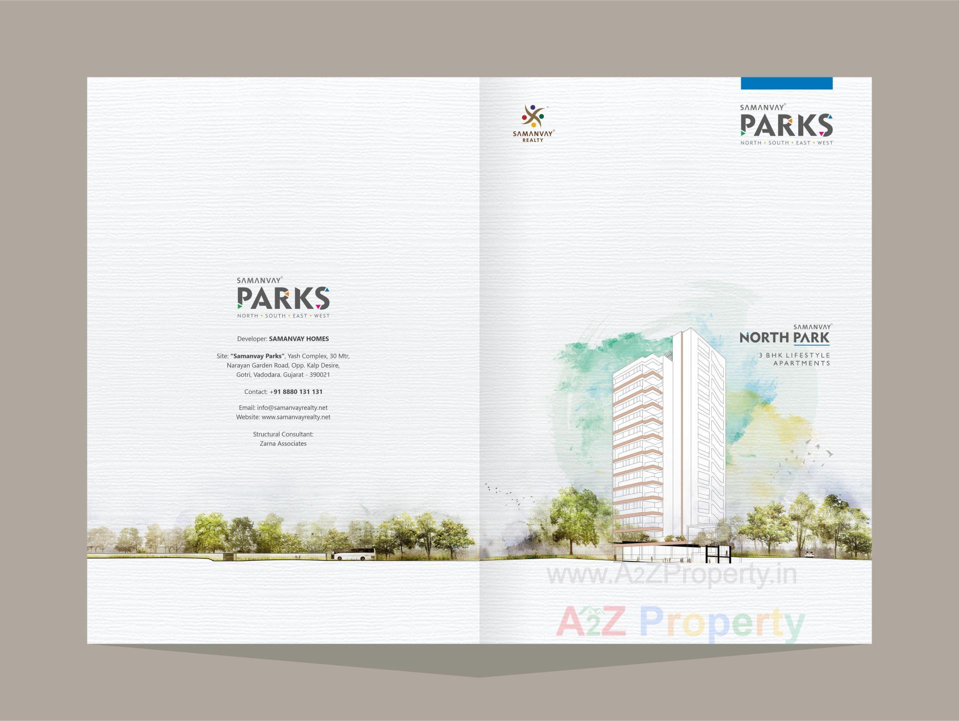  of real estate project Samanvay North Park located at Ankodiya, Vadodara, Gujarat