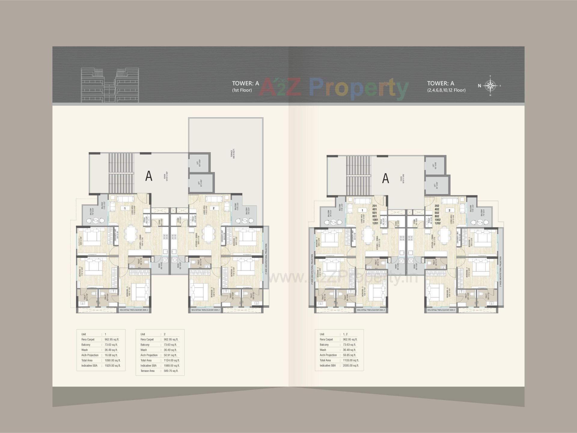 Layout of real estate project Samanvay North Park located at Ankodiya, Vadodara, Gujarat