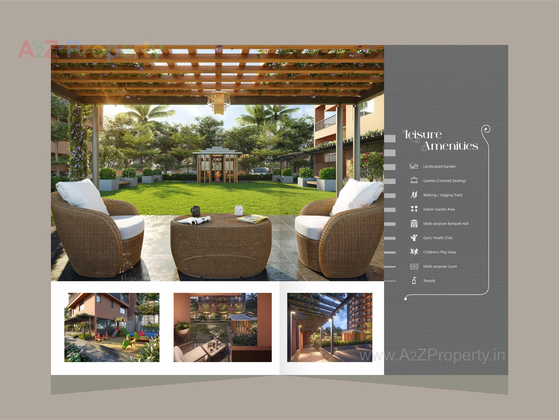 3D Elevation of real estate project Samanvay North Park located at Ankodiya, Vadodara, Gujarat