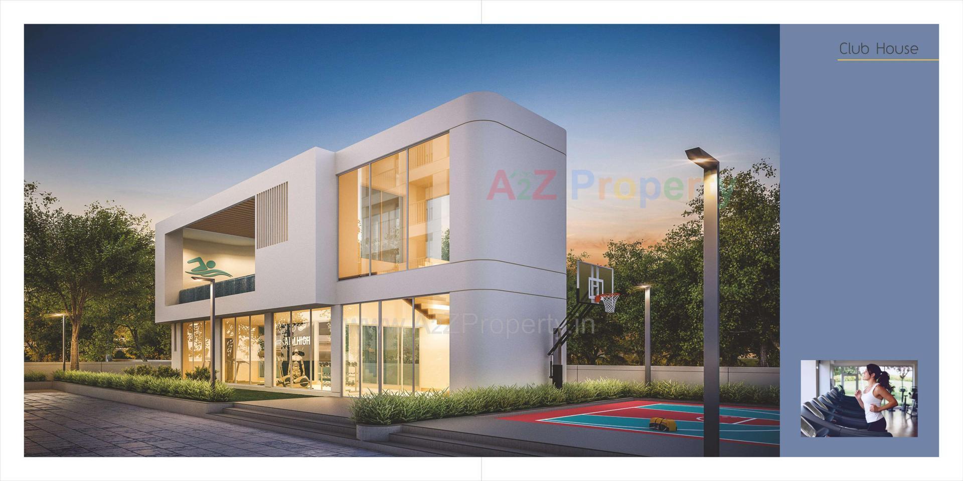 3D Elevation of real estate project Samanvay Saatvik located at Kalali, Vadodara, Gujarat