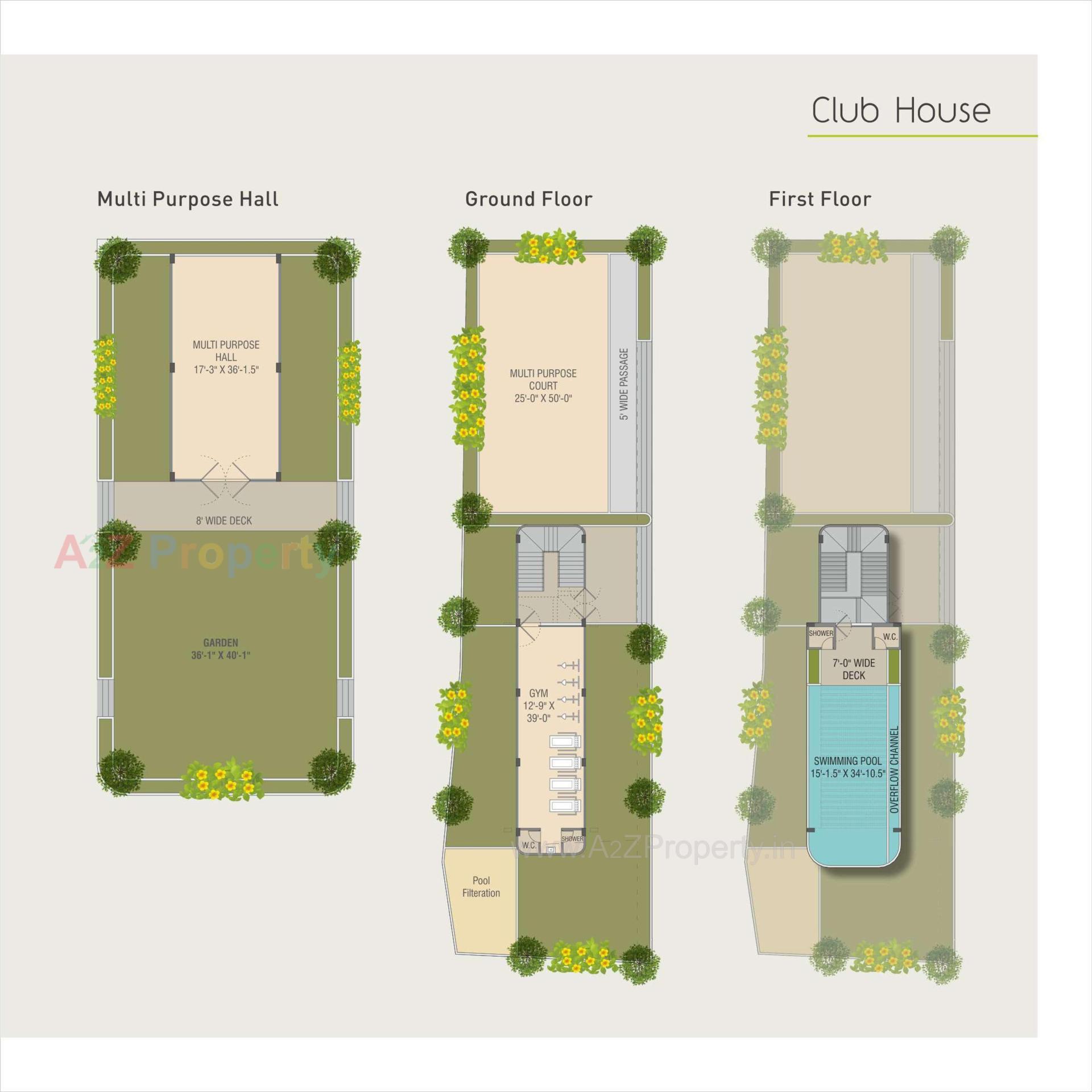 Layout of real estate project Samanvay Saatvik located at Kalali, Vadodara, Gujarat