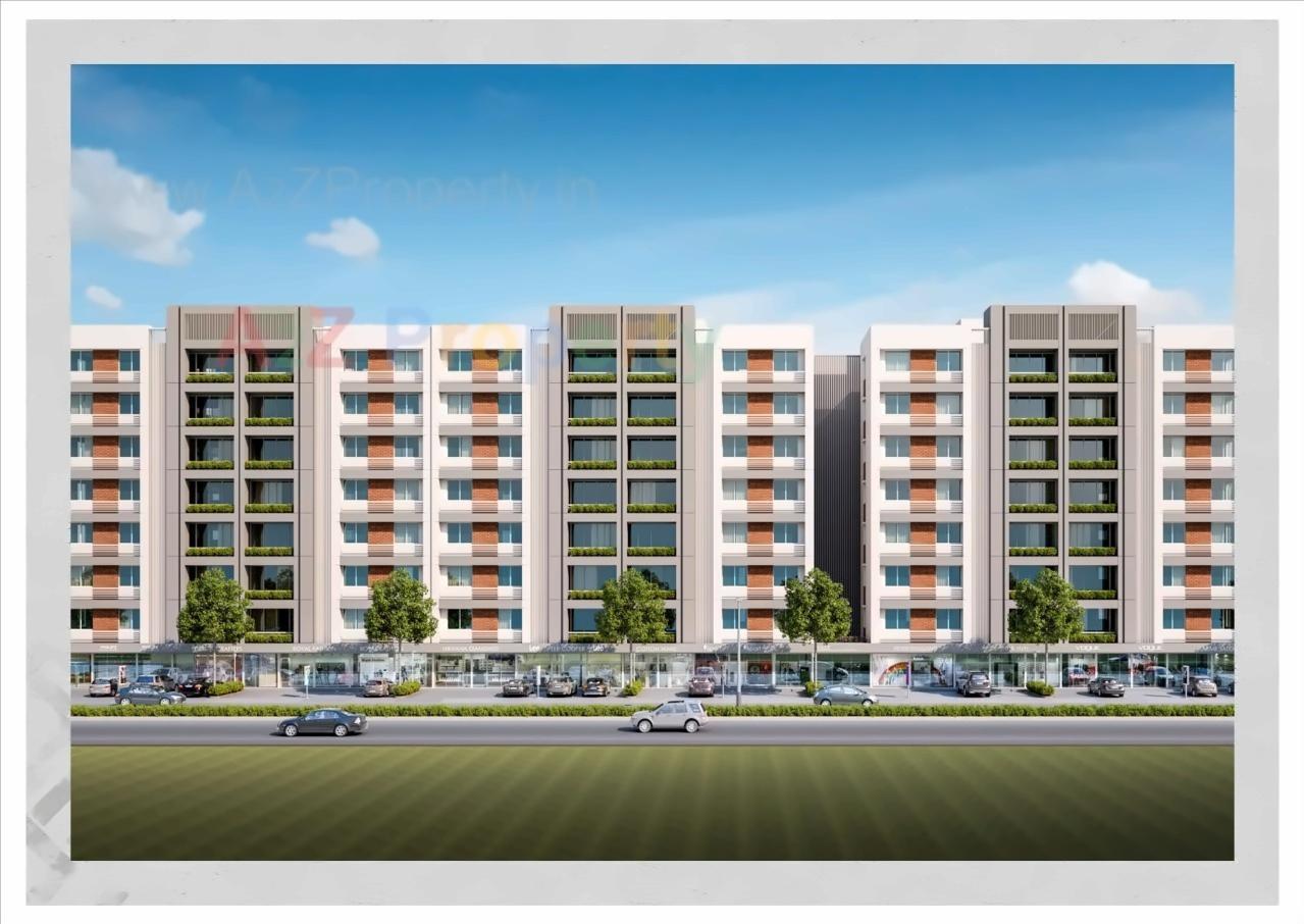 3D Elevation of real estate project Samanvay Samipya located at Vadodara, Vadodara, Gujarat