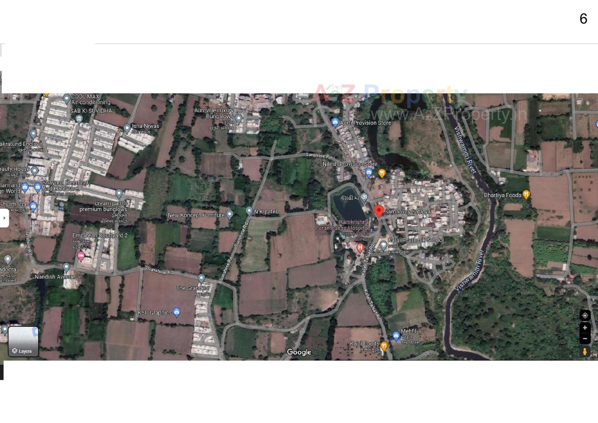  of real estate project Samanvay Satatya located at Kalali, Vadodara, Gujarat