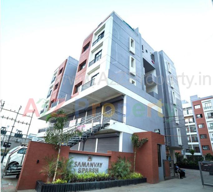 3D Elevation of real estate project Samanvay Sparsh located at Vadsar, Vadodara, Gujarat