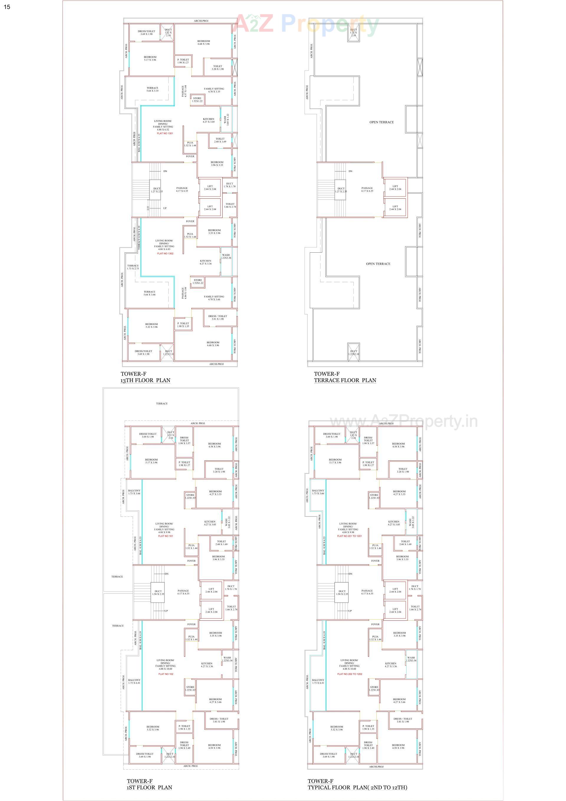 Layout of real estate project Samanvay Westbank located at Sevasi, Vadodara, Gujarat