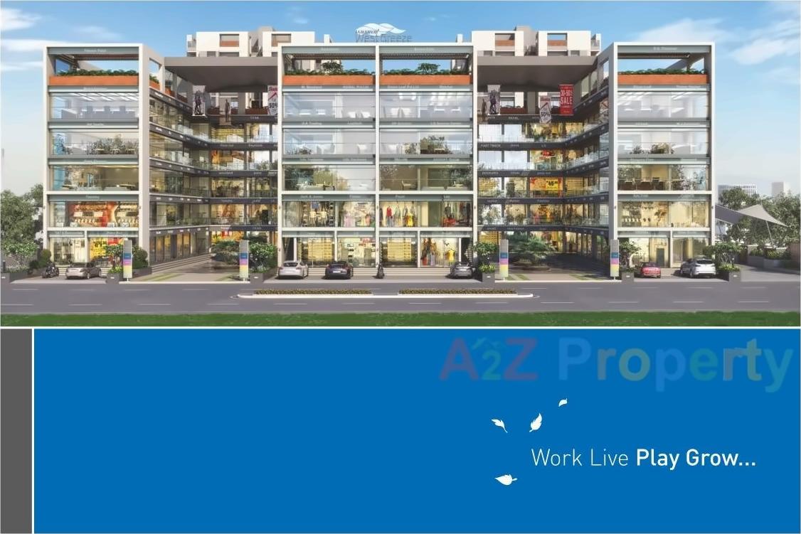 3D Elevation of real estate project Samanvay Westbreeze located at Gotri, Vadodara, Gujarat