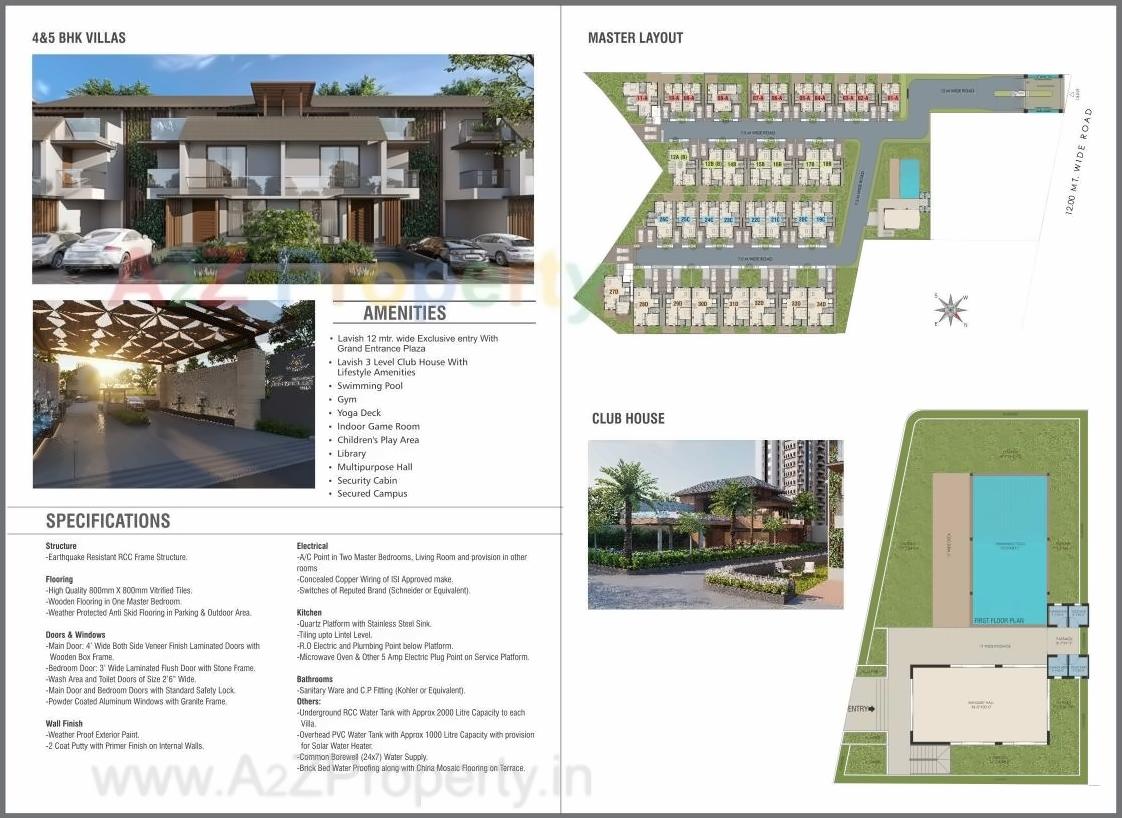  of real estate project Samanvay Westfields located at Bhayli, Vadodara, Gujarat