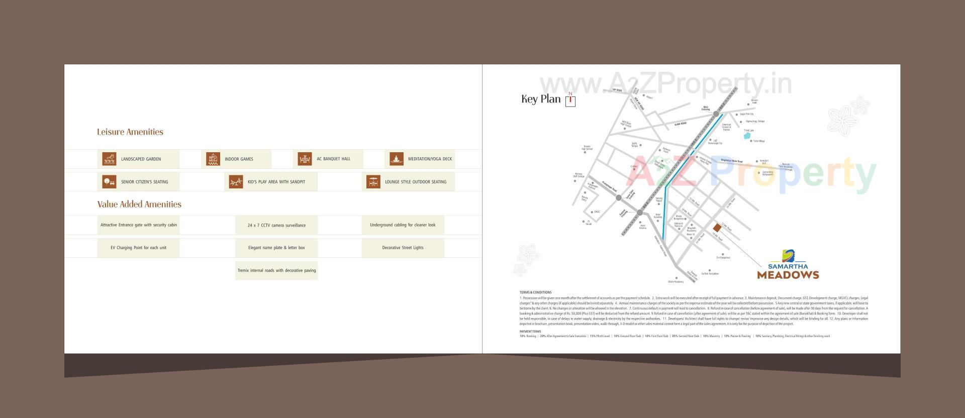  of real estate project Samartha Meadows located at Kapurai, Vadodara, Gujarat