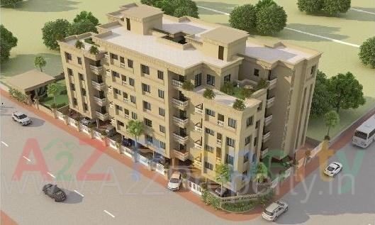 3D Elevation of real estate project Samipya Enclave located at Gotri, Vadodara, Gujarat