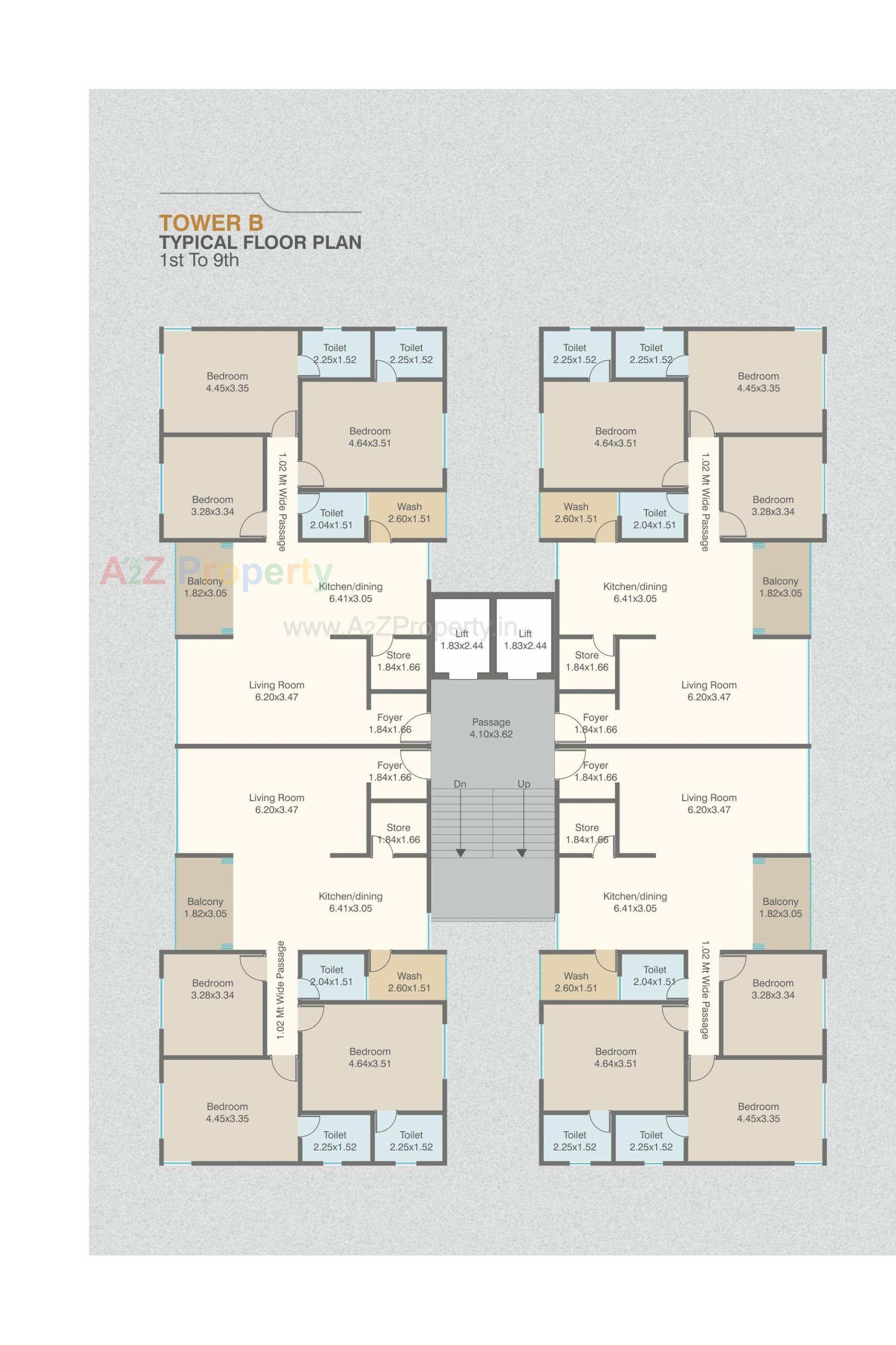 Layout of real estate project Samruddhi 60 Onyx located at Gotri, Vadodara, Gujarat