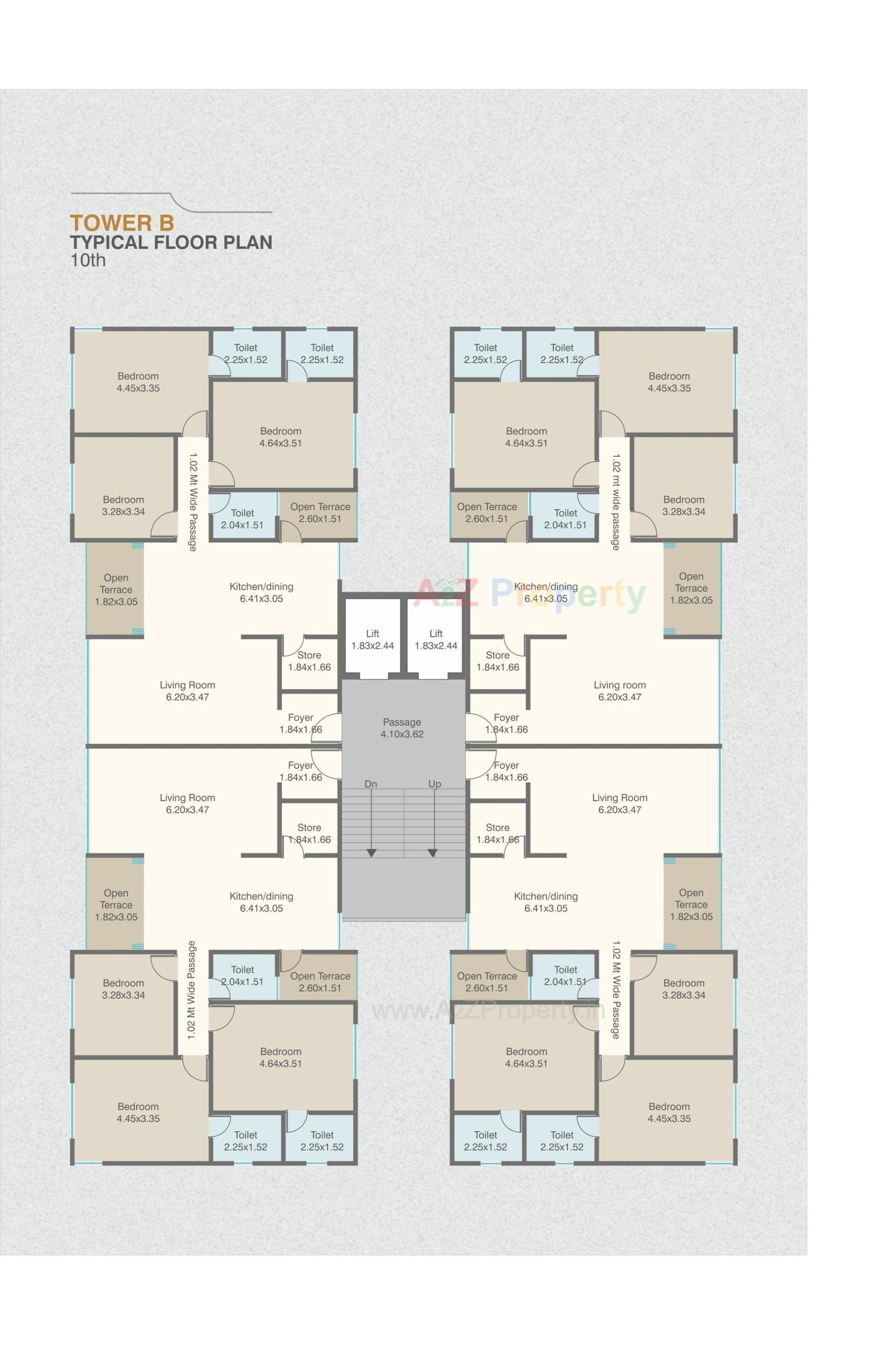 Layout of real estate project Samruddhi 60 Onyx located at Gotri, Vadodara, Gujarat