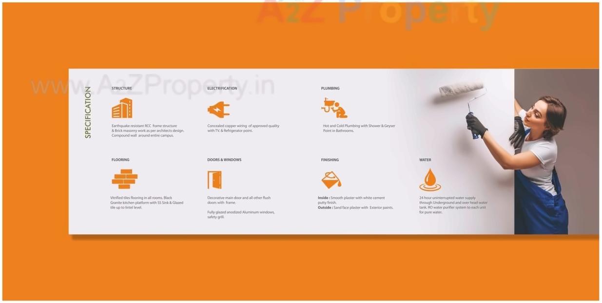  of real estate project Samruddhi Aanandam located at Tarsali, Vadodara, Gujarat