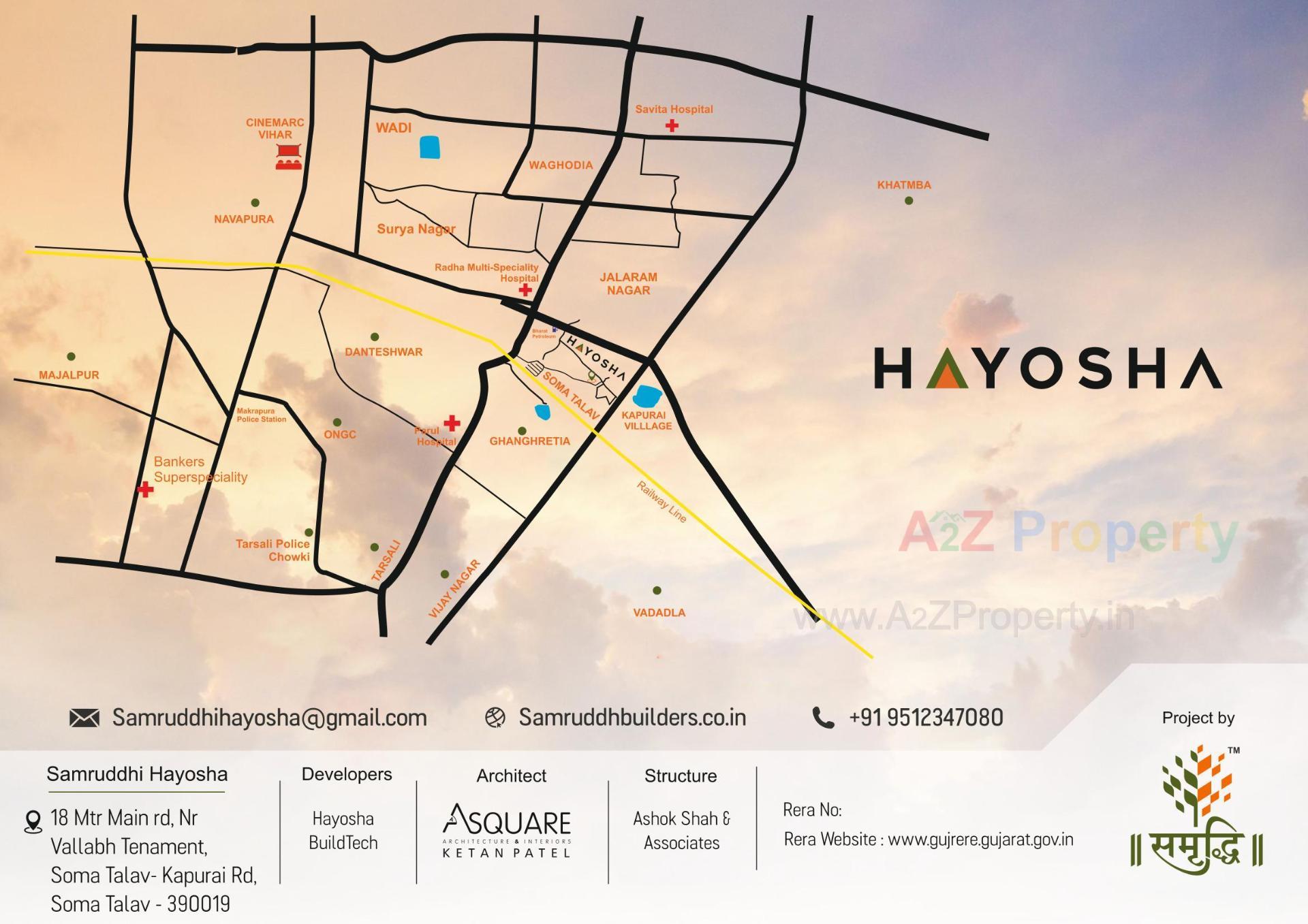  of real estate project Samruddhi Hayosha located at Kapurai, Vadodara, Gujarat