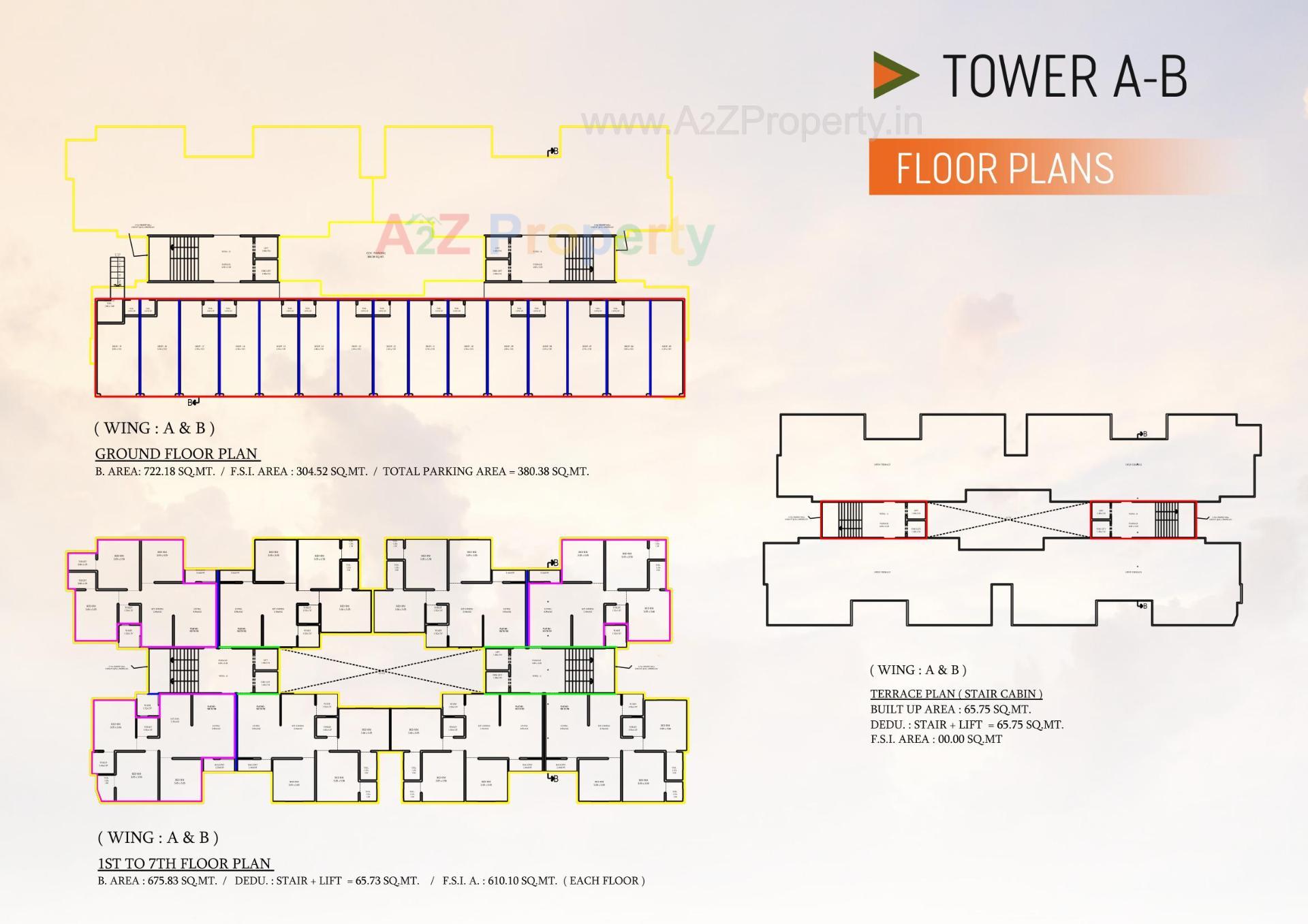 Layout of real estate project Samruddhi Hayosha located at Kapurai, Vadodara, Gujarat